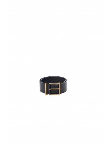 Ceinture large en cuir en stock